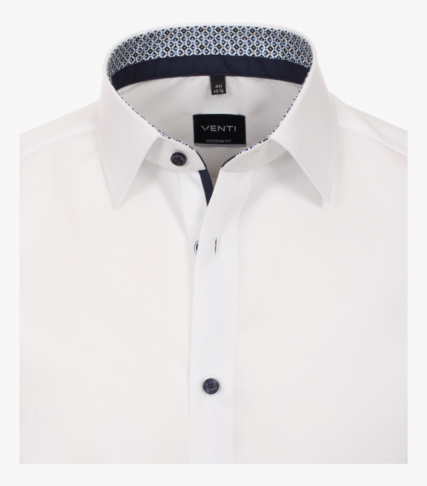 Camasa bumbac barbati VENTI ModernFit alb [3]