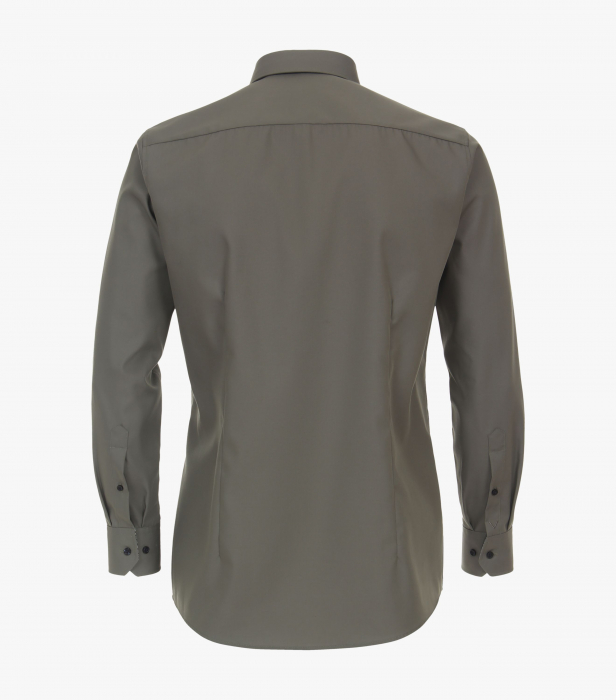 Camasa bumbac barbati VENTI ModernFit kaki [2]