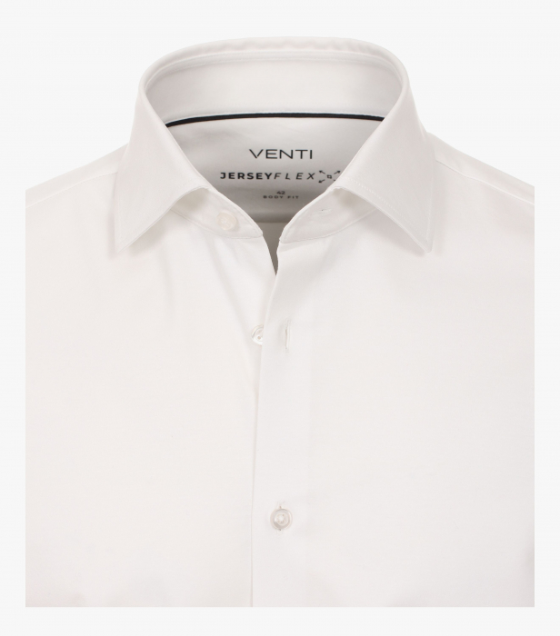 Camasa JerseyFlex barbati VENTI BodyFit alb [3]