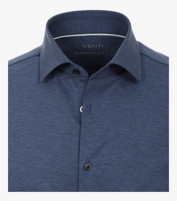 Camasa JerseyFlex barbati VENTI BodyFit albastru [3]