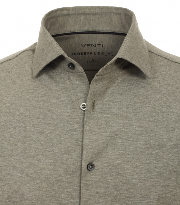 Camasa JerseyFlex barbati VENTI BodyFit verde [3]