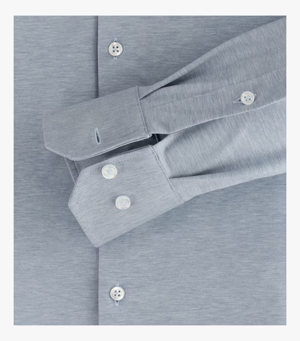 Camasa jerseu bumbac barbati VENTI ModernFit bleu [4]