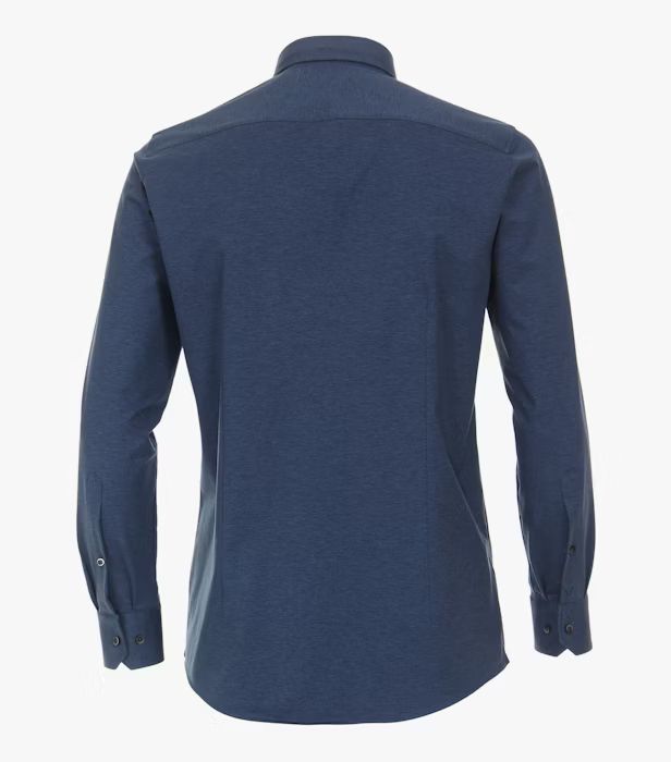 Camasa JERSEYFLEX barbati VENTI ModernFit albastru inchis [2]