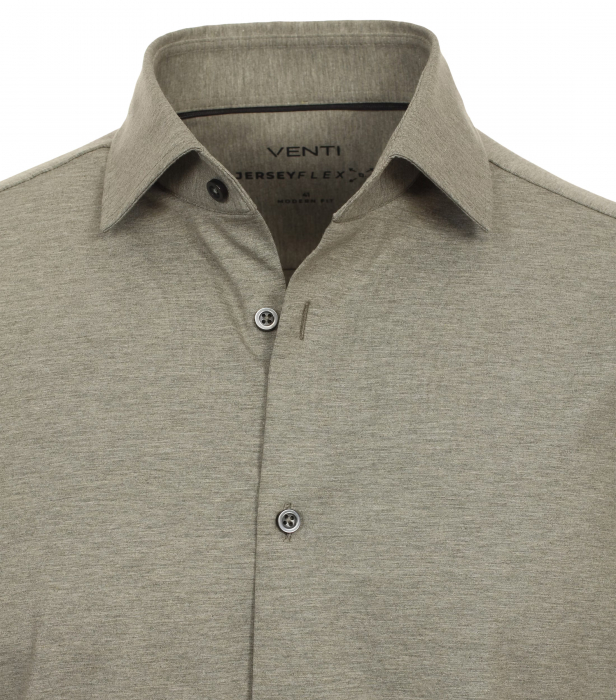 Camasa JERSEYFLEX barbati VENTI ModernFit verde [3]