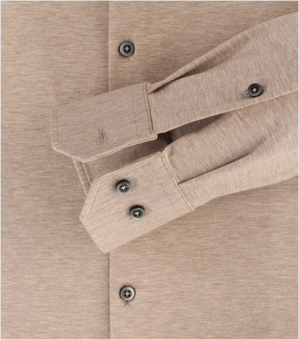 Camasa JERSEYFLEX barbati VENTI ModernFit bej [4]