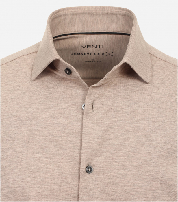 Camasa JERSEYFLEX barbati VENTI ModernFit bej [3]