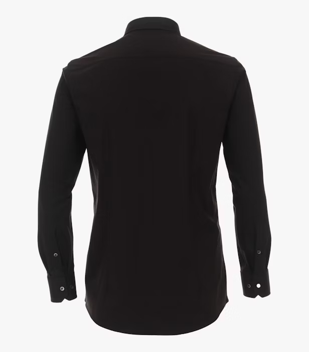 Camasa JERSEYFLEX barbati VENTI ModernFit negru [2]
