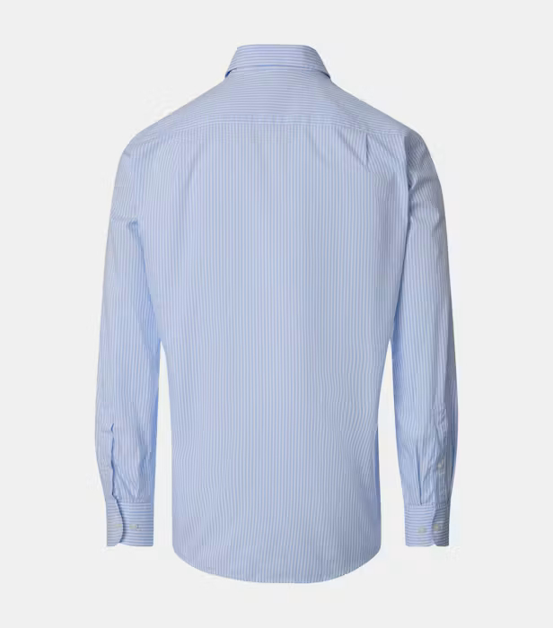 Camasa bumbac Oxford barbati CASA MODA CasualFit bleu dungi [2]