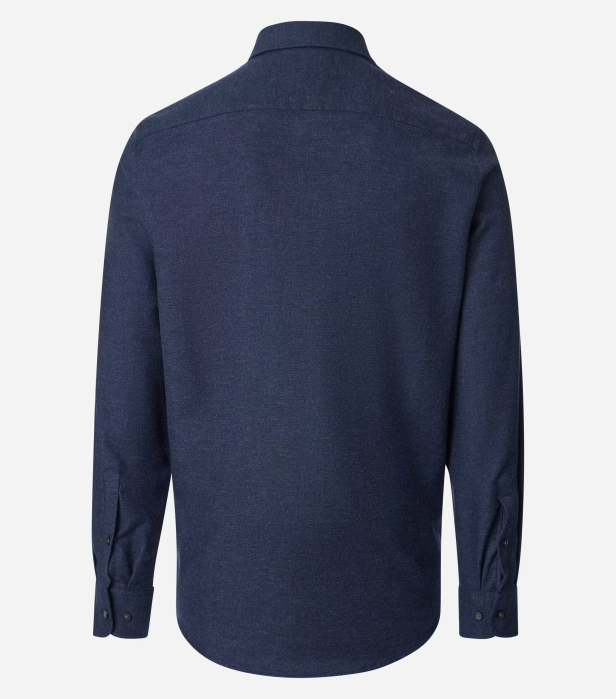 Camasa bumbac barbati CASA MODA CasualFit bleumarin [2]