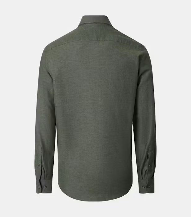 Camasa bumbac barbati CASA MODA CasualFit verde [2]