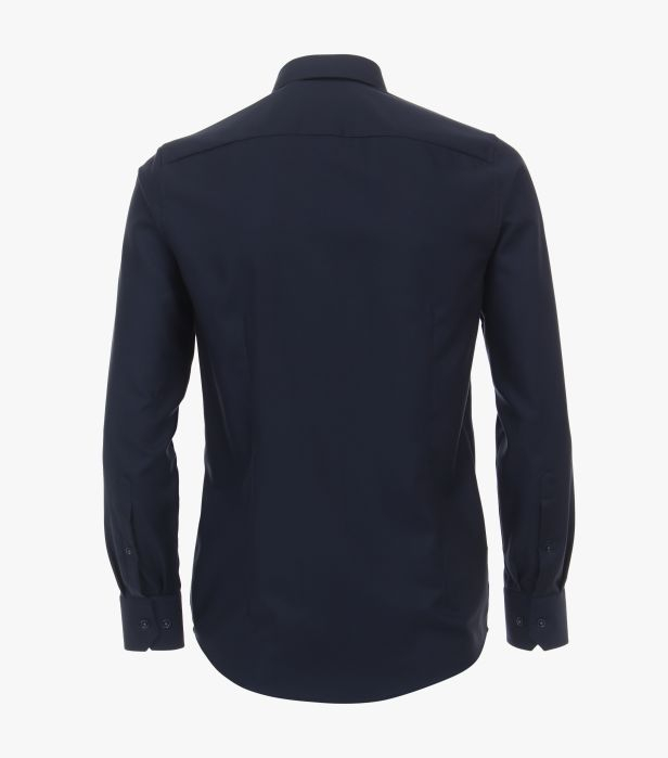 Camasa bumbac structurat barbati VENTI ModernFit bleumarin [2]