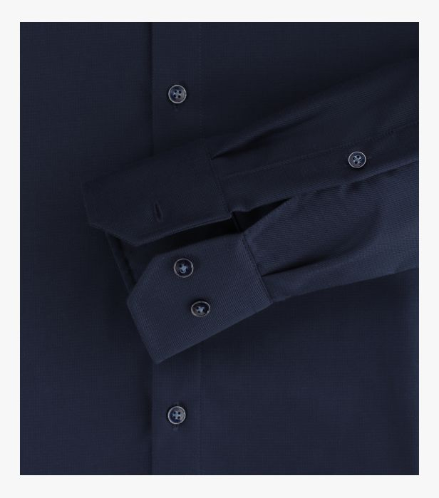 Camasa bumbac structurat barbati VENTI ModernFit bleumarin [4]