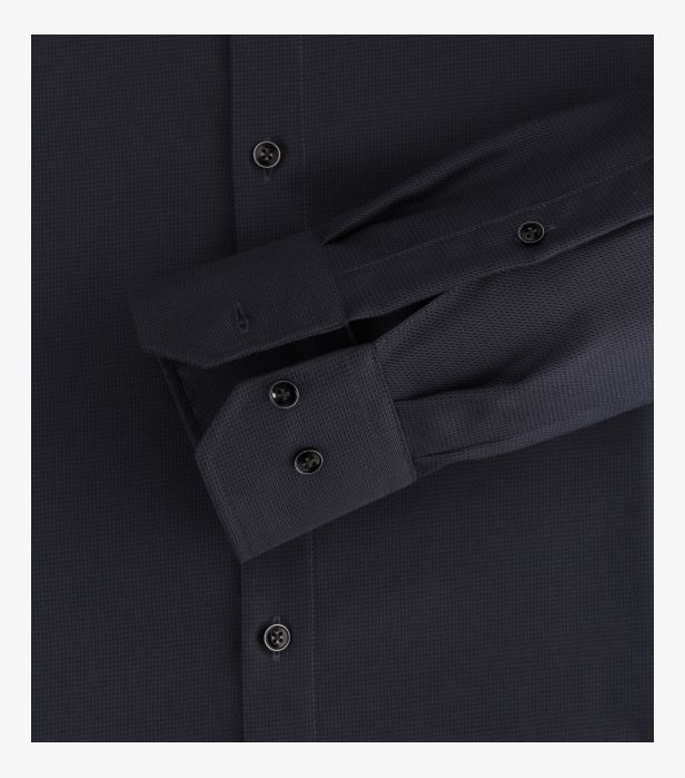 Camasa bumbac structurat barbati VENTI ModernFit antracit [4]