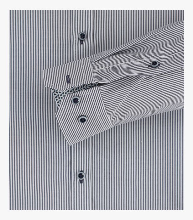 Camasa bumbac barbati VENTI BodyFit dungulite bleumarin [4]