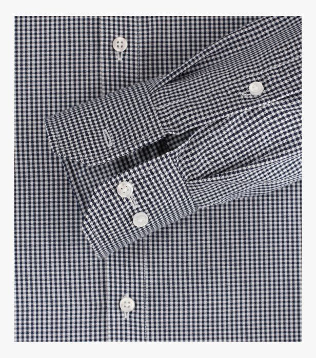 Camasa bumbac barbati VENTI ModernFit bleumarin patratele [4]
