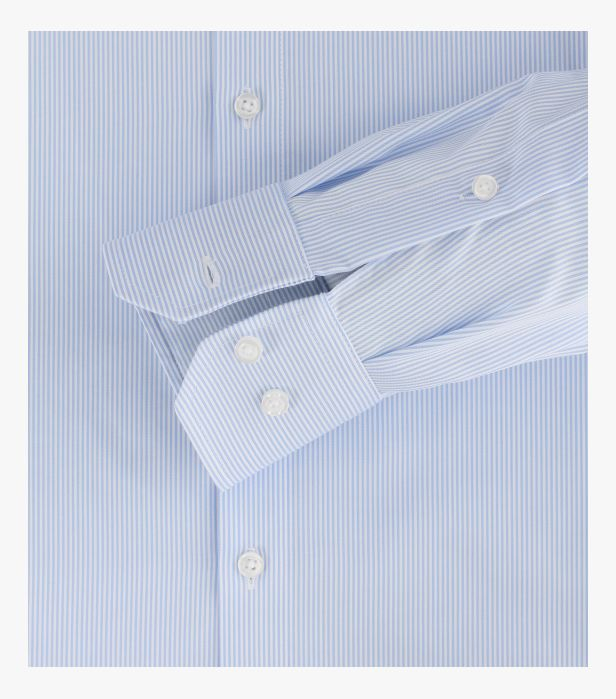 Camasa bumbac barbati VENTI ModernFit dungulite bleu [4]