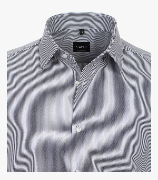 Camasa bumbac barbati VENTI ModernFit dungulite bleumarin [2]