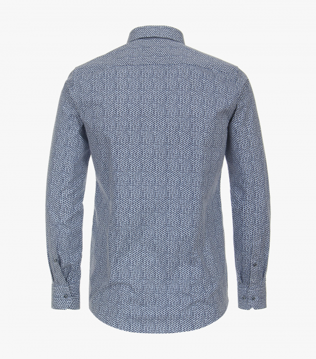 Camasa bumbac barbati VENTI ModernFit albastru cerculete [2]
