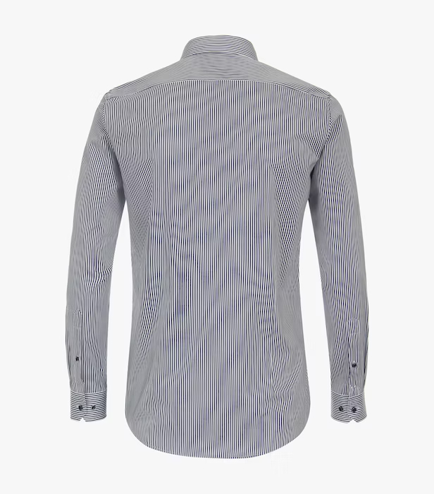 Camasa bumbac barbati VENTI BodyFit bleumarin dungulite [4]