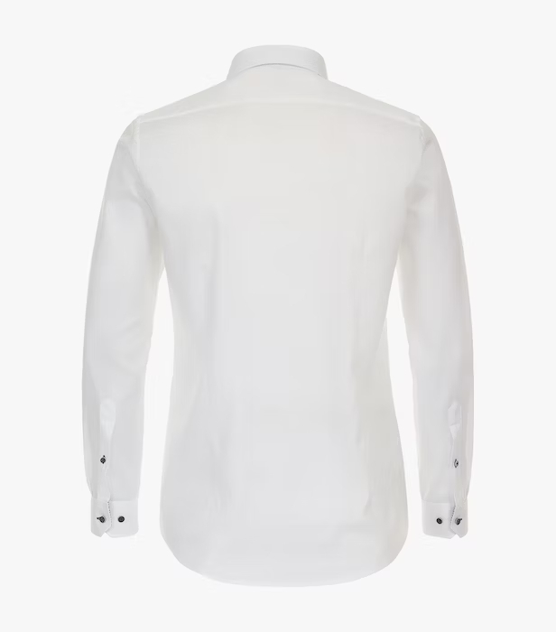 Camasa bumbac barbati VENTI BodyFit alb [3]