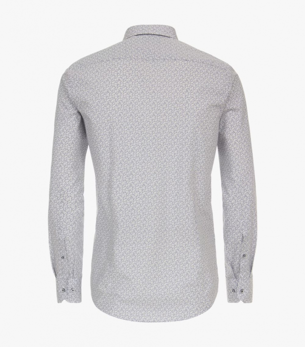 Camasa bumbac barbati VENTI ModernFit albastru patratele [2]