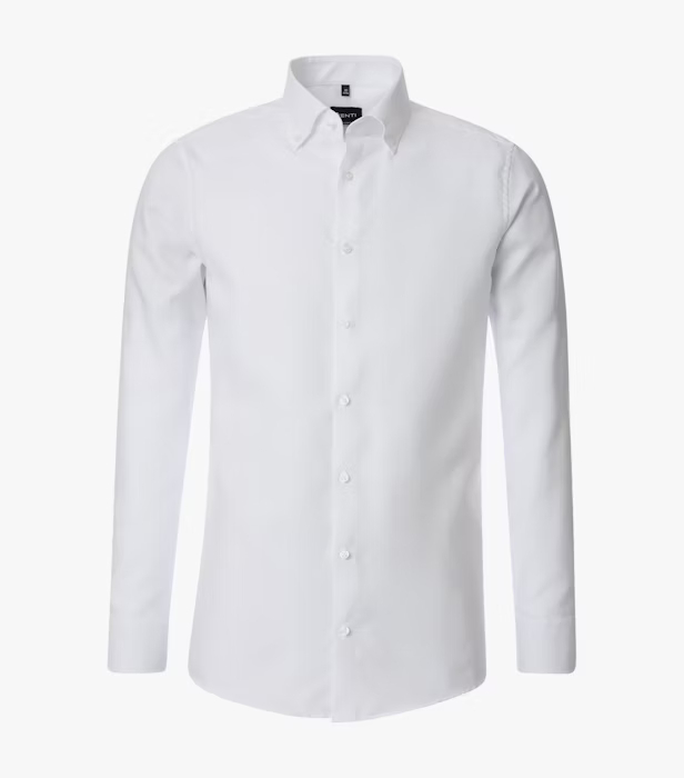 Camasa NON IRON bumbac structurat barbati VENTI ModernFit alb [1]