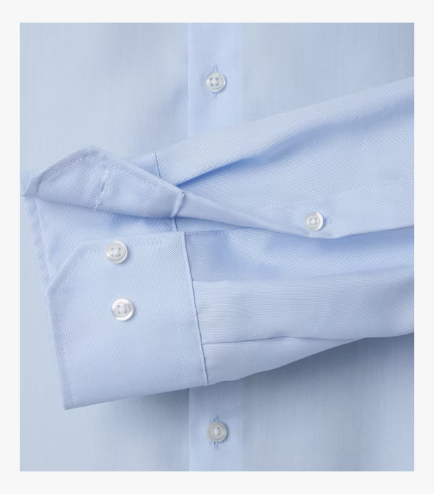 Camasa NON IRON bumbac structurat barbati VENTI ModernFit bleu [4]