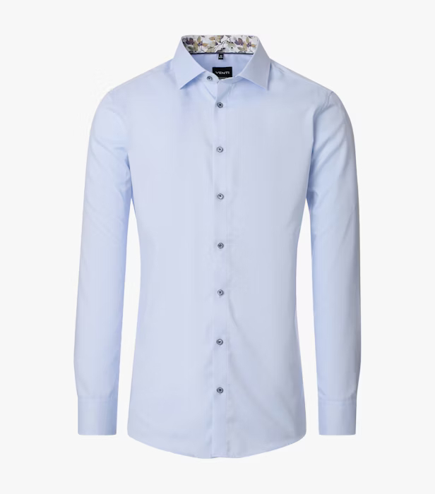 Camasa bumbac barbati VENTI BodyFit bleu [1]