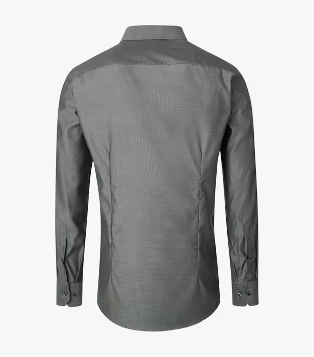 Camasa bumbac barbati VENTI ModernFit verde inchis [2]