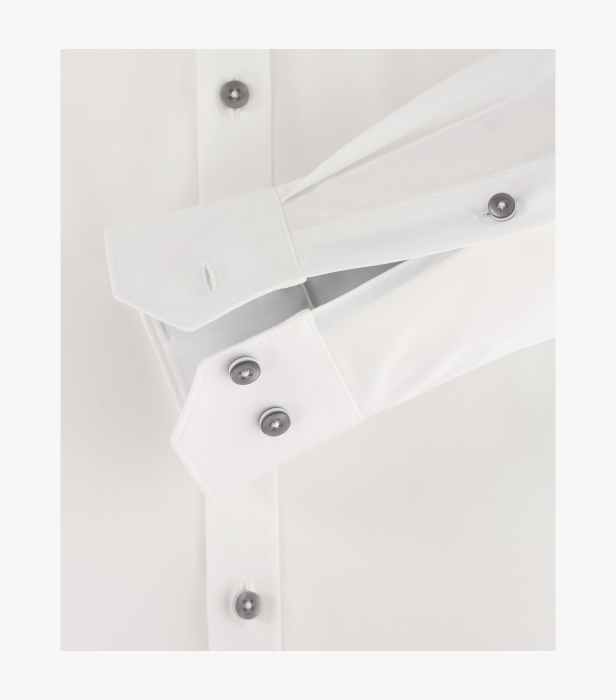 Camasa barbati VENTI Hyperflex Body Fit alba [4]