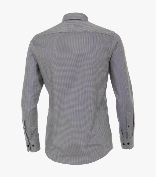 Camasa bumbac barbati VENTI ModernFit gri print [2]