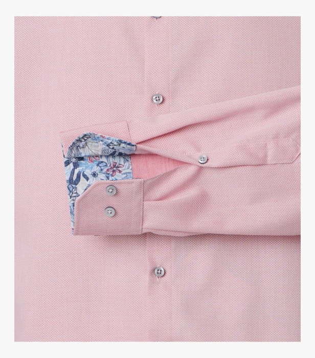 Camasa bumbac barbati VENTI ModernFit roz [4]