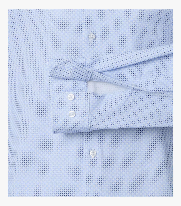 Camasa Jerseyflex barbati VENTI ComfortFit bleu punctulete [4]