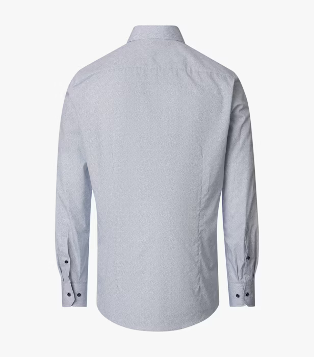 Camasa bumbac NON IRON barbati VENTI ModernFit albastru print floral [2]