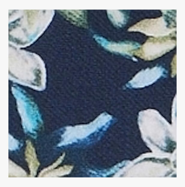 Camasa bumbac NON IRON barbati VENTI ModernFit bleumarin print floral bej [5]