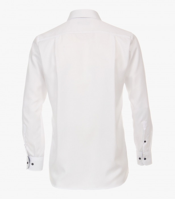 Camasa bumbac structurata barbati CASA MODA ComfortFit alb [2]