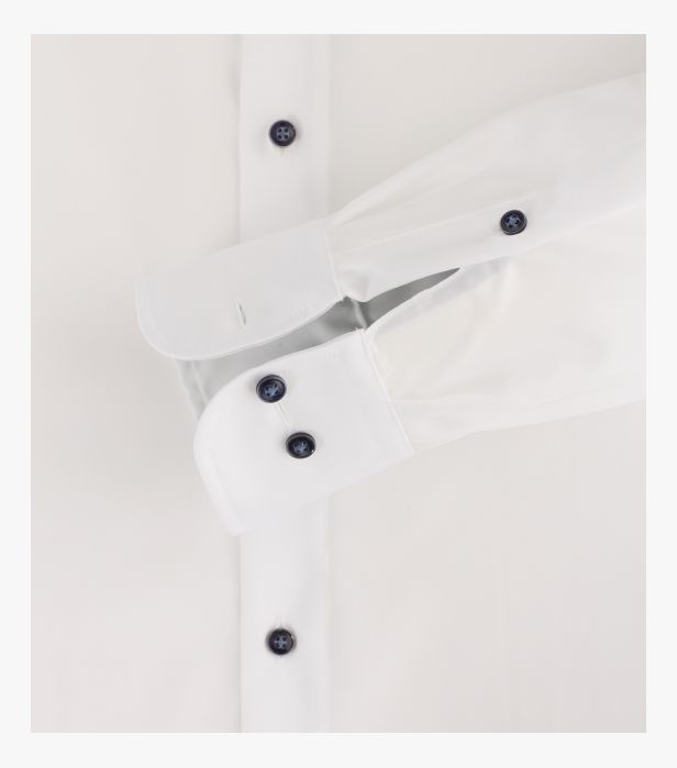 Camasa bumbac barbati CASA MODA ComfortFit alb [4]