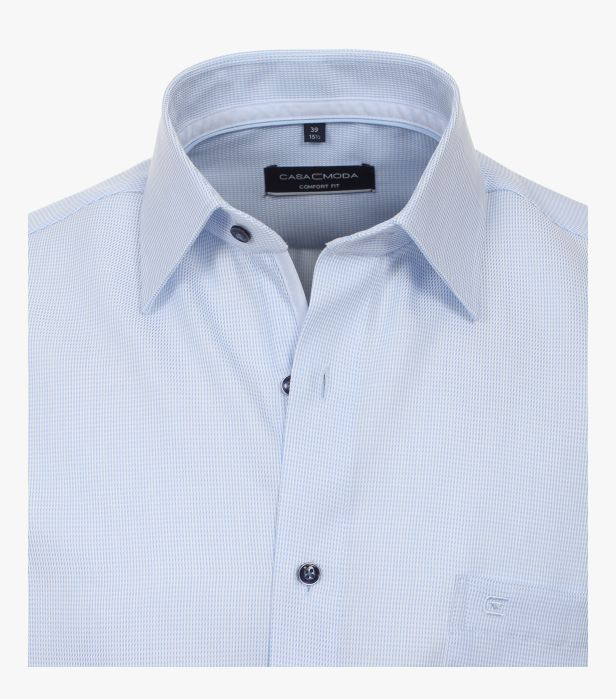 Camasa bumbac barbati CASA MODA ComfortFit bleu [3]