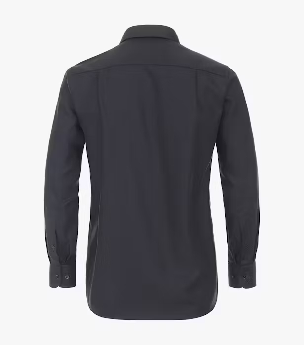 Camasa bumbac barbati CASA MODA ComfortFit negru rombulete [2]