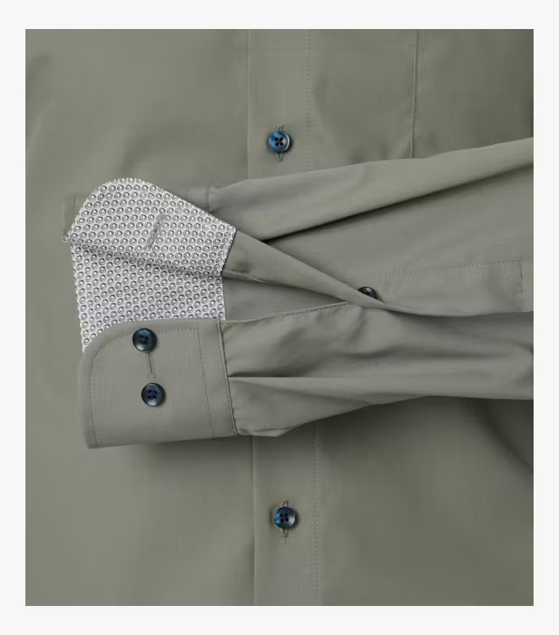 Camasa bumbac barbati CASA MODA ModernFit kaki [4]