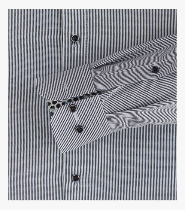 Camasa bumbac barbati CASA MODA ComfortFit bleumarin dungulite [4]