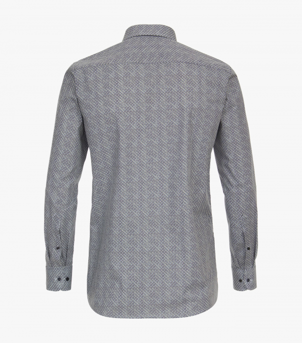 Camasa bumbac barbati  CASA MODA ModernFit verde rombulete [2]