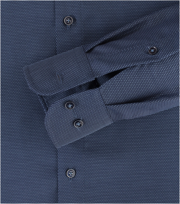 Camasa bumbac barbati CASA MODA ModernFit turcoaz inchis [4]