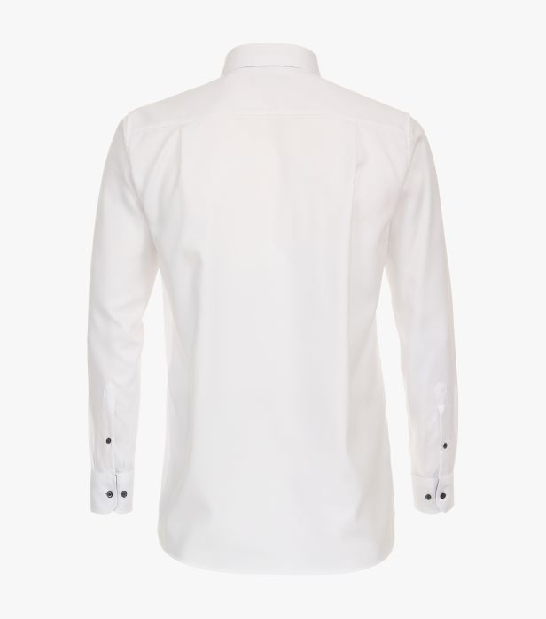 Camasa bumbac barbati CASA MODA ComfortFit alb [3]