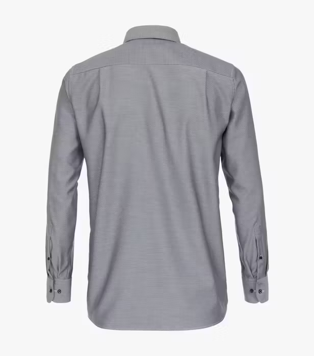 Camasa bumbac barbati CASA MODA ComfortFit bleumarin rombulete [2]