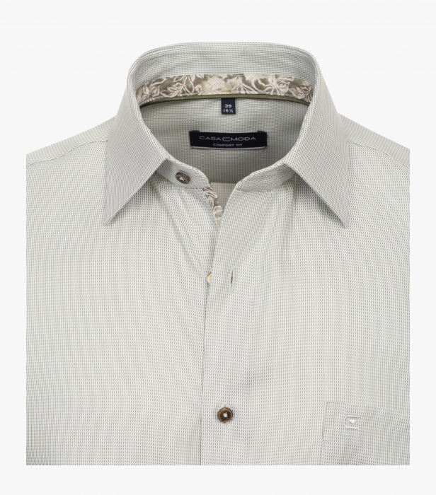 Camasa bumbac barbati CASA MODA ComfortFit vernil [3]
