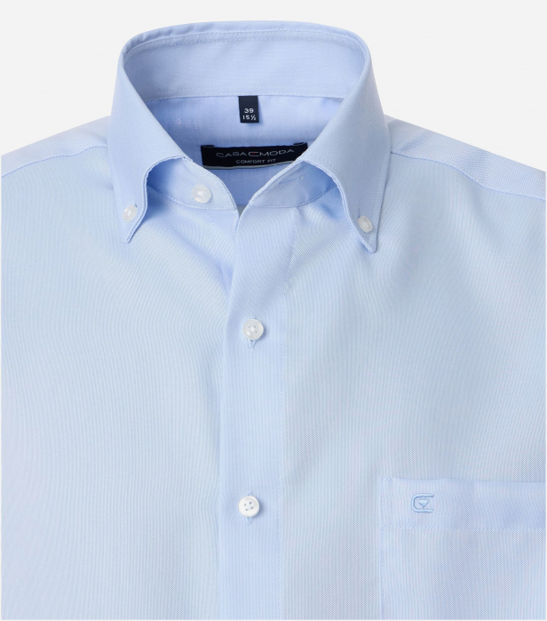 Camasa bumbac barbati CASA MODA ComfortlFit bleu [3]