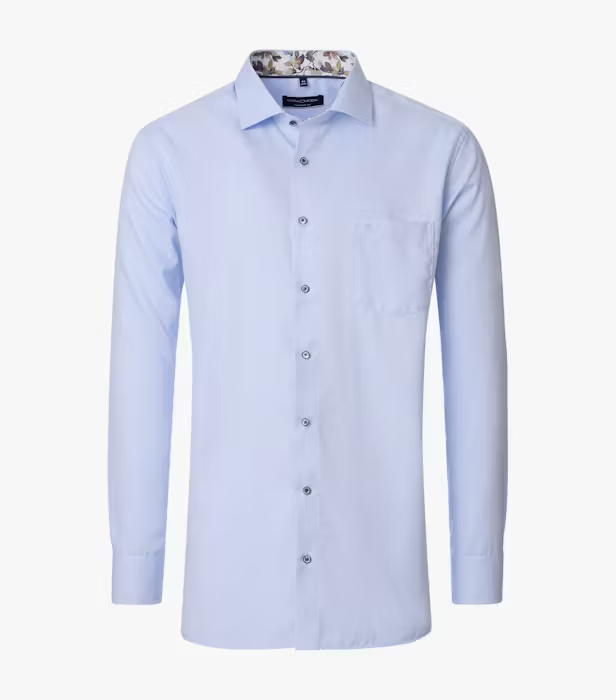 Camasa bumbac barbati CASA MODA ComfortFit bleu [1]