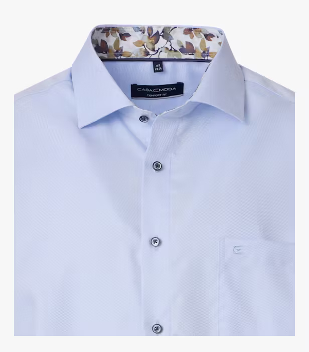 Camasa bumbac barbati CASA MODA ComfortFit bleu [3]