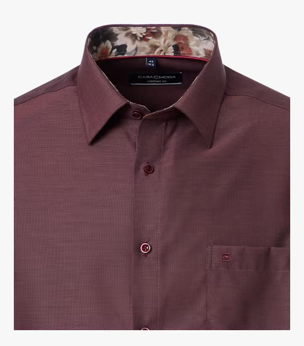 Camasa bumbac barbati CASA MODA ComfortFit visiniu [3]